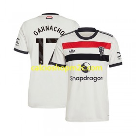 Manchester United GARNACHO 17 Maglia Terza 2024/2025 Manica Corta